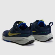 Nike Star Runner Utility Boys Junior in Navy Multi Nike Star Runner Utility,3 of 4