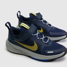 Nike Star Runner Utility Boys Junior in Navy Multi Nike Star Runner Utility,4 of 4