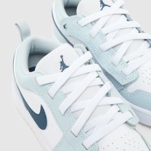 Nike Jordan 1 Low ALT Boys Junior in White & Pl Blue Nike Jordan 1 Low ALT,4 of 4
