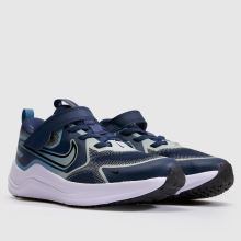 Nike Cosmic Runner Boys Junior in Grey & Navy Nike Cosmic Runner,2 of 4