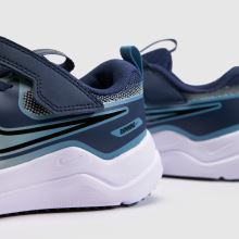 Nike Cosmic Runner Boys Junior in Grey & Navy Nike Cosmic Runner,4 of 4
