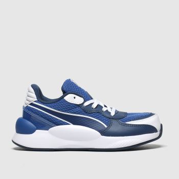 puma blue rs 9.8 player trainers junior puma blue rs 9.8 player trainers junior