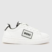 BOSS Court Boys Junior in White BOSS Court,1 of 4