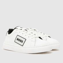 BOSS Court Boys Junior in White BOSS Court,2 of 4