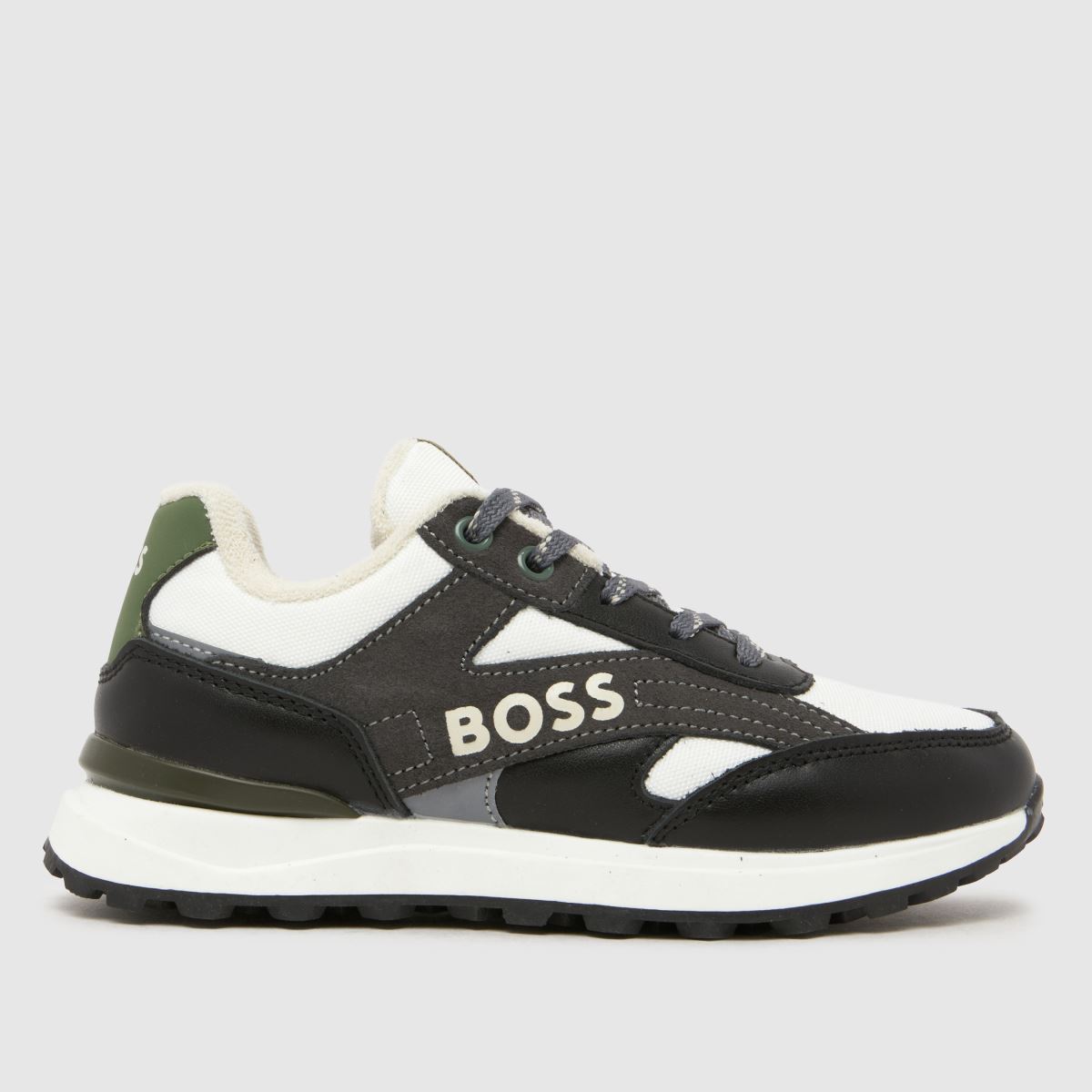 BOSS Black Multi Runner Boys Junior Trainers