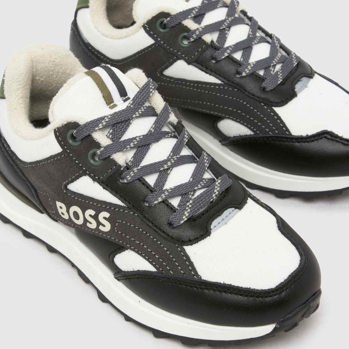 BOSS Runner Boys Junior in Black Multi BOSS Runner 4