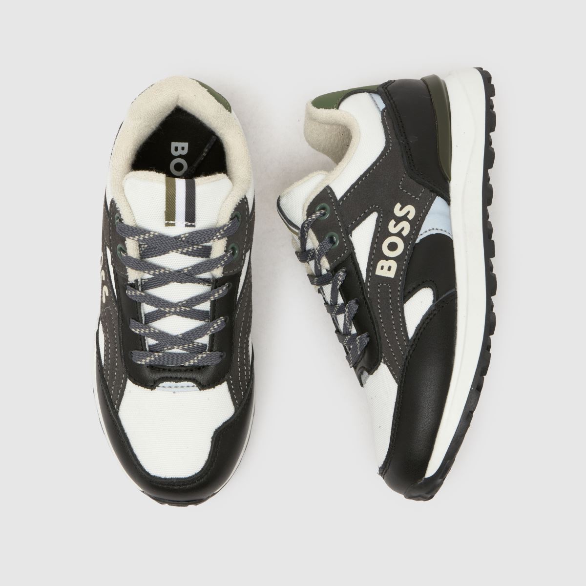 BOSS Runner Boys Junior in Black Multi BOSS Runner 7