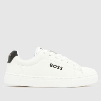 BOSS White Cupsole Boys Junior
