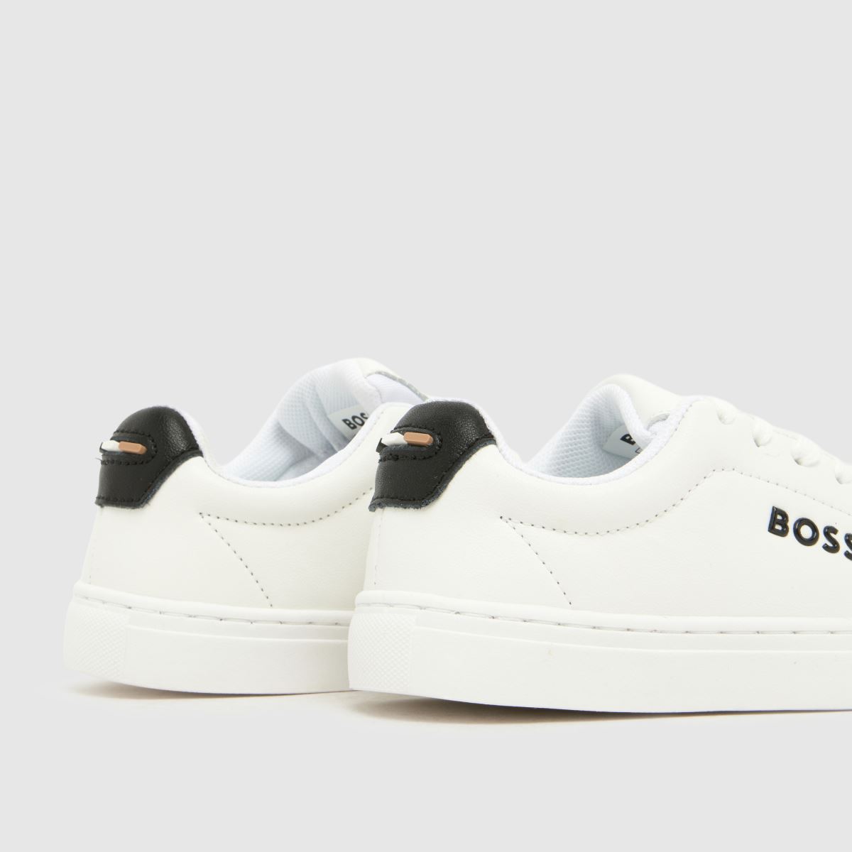 BOSS Cupsole Boys Junior in White BOSS Cupsole 7
