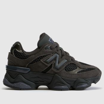 New Balance Black & Grey 9060 Boys Junior