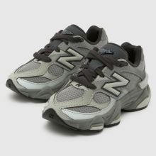 New Balance 9060 Boys Junior in Grey New Balance 9060,3 of 4
