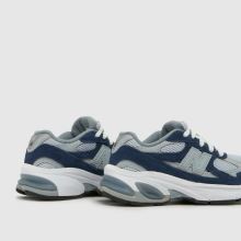 New Balance 2010 Boys Junior in Grey & Navy New Balance 2010,4 of 4