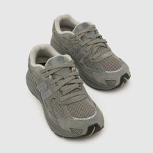 New Balance 2010 Boys Junior in Grey New Balance 2010,3 of 4