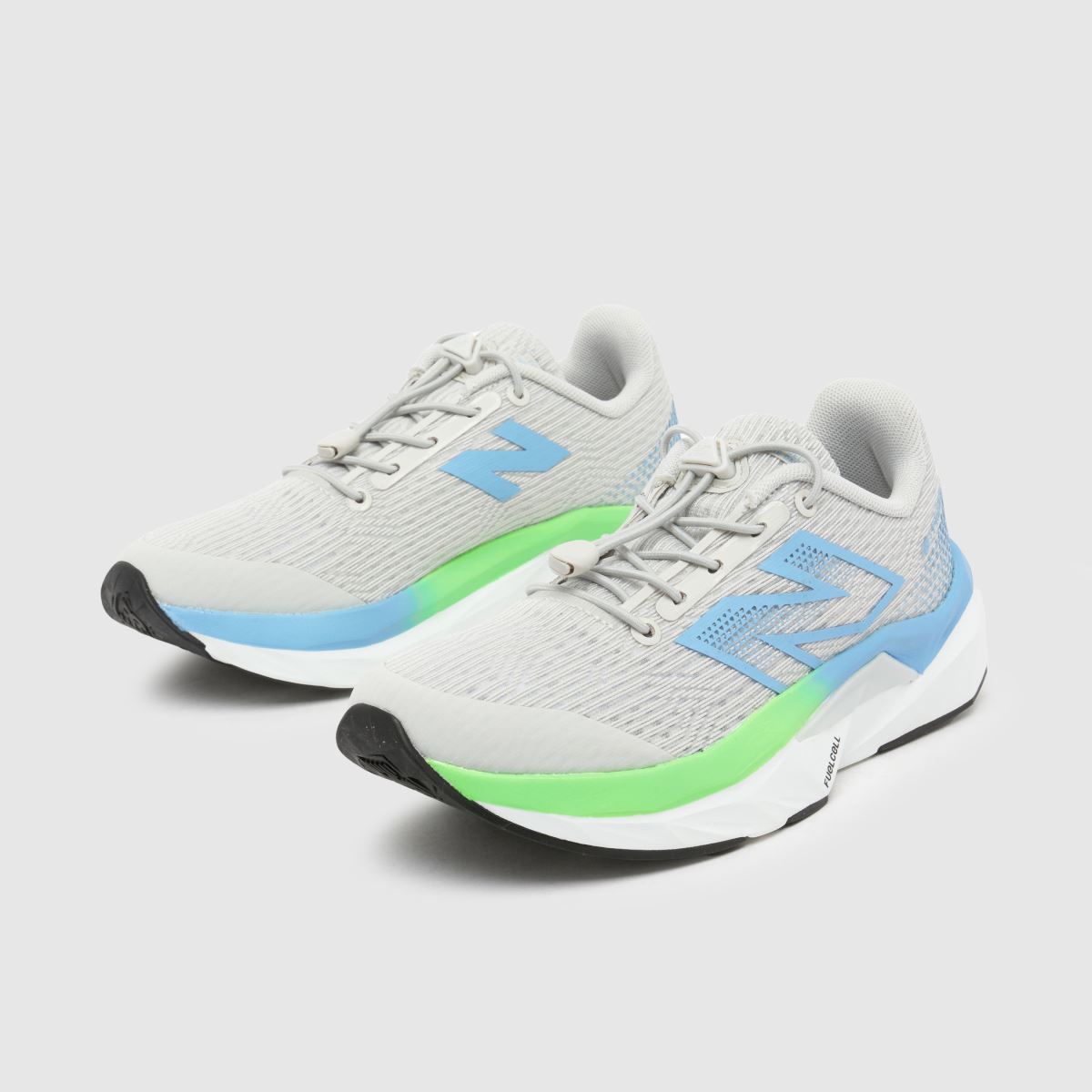 New Balance Grey Multi FuelCell Propel v5 Boys Junior Trainers