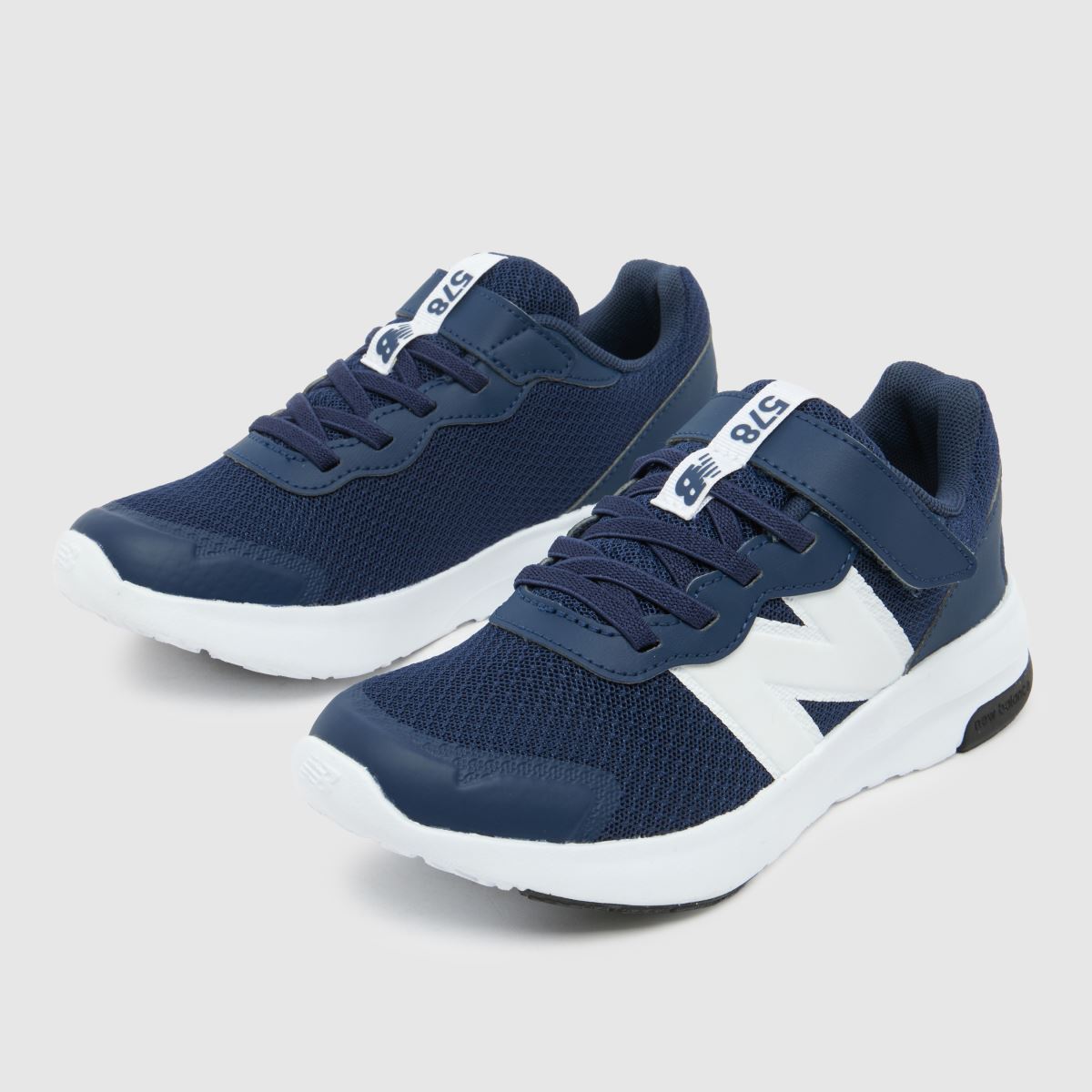 New Balance 578 Boys Junior in Navy & White New Balance 578 4