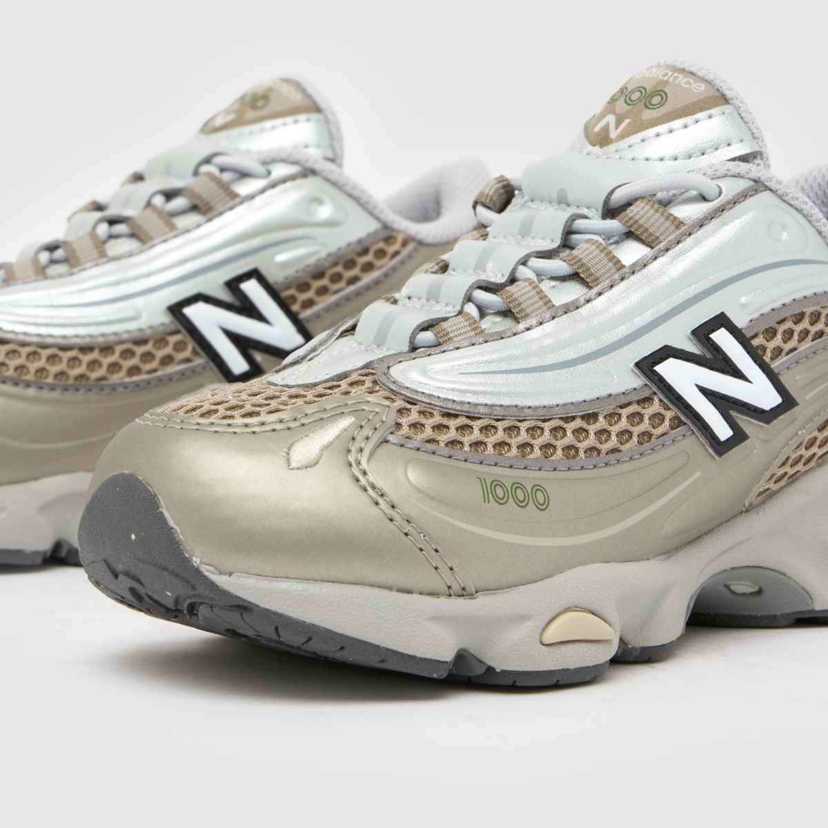New Balance 1000 Boys Junior in Stone Multi New Balance 1000 4