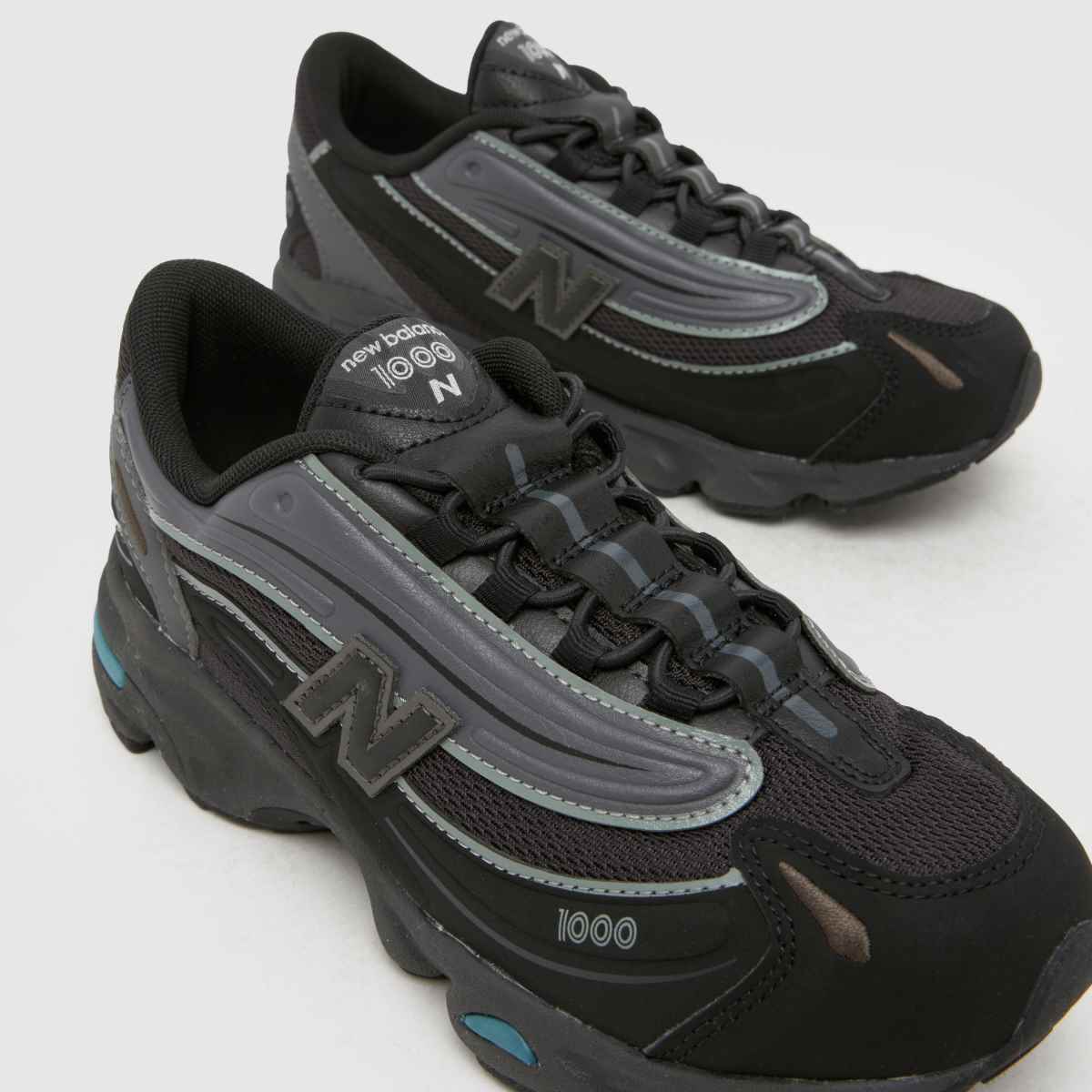 Kinder New Balance Schwarz-grau 1000 Sneaker New Balance 1000 4