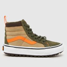 Vans Sk8-Hi MTE-1 Boys Junior in Green Multi Vans Sk8-Hi MTE-1,1 of 4