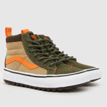 Vans Sk8-Hi MTE-1 Boys Junior in Green Multi Vans Sk8-Hi MTE-1,2 of 4