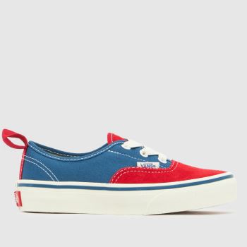 Vans Blue Multi Authentic Boys Junior