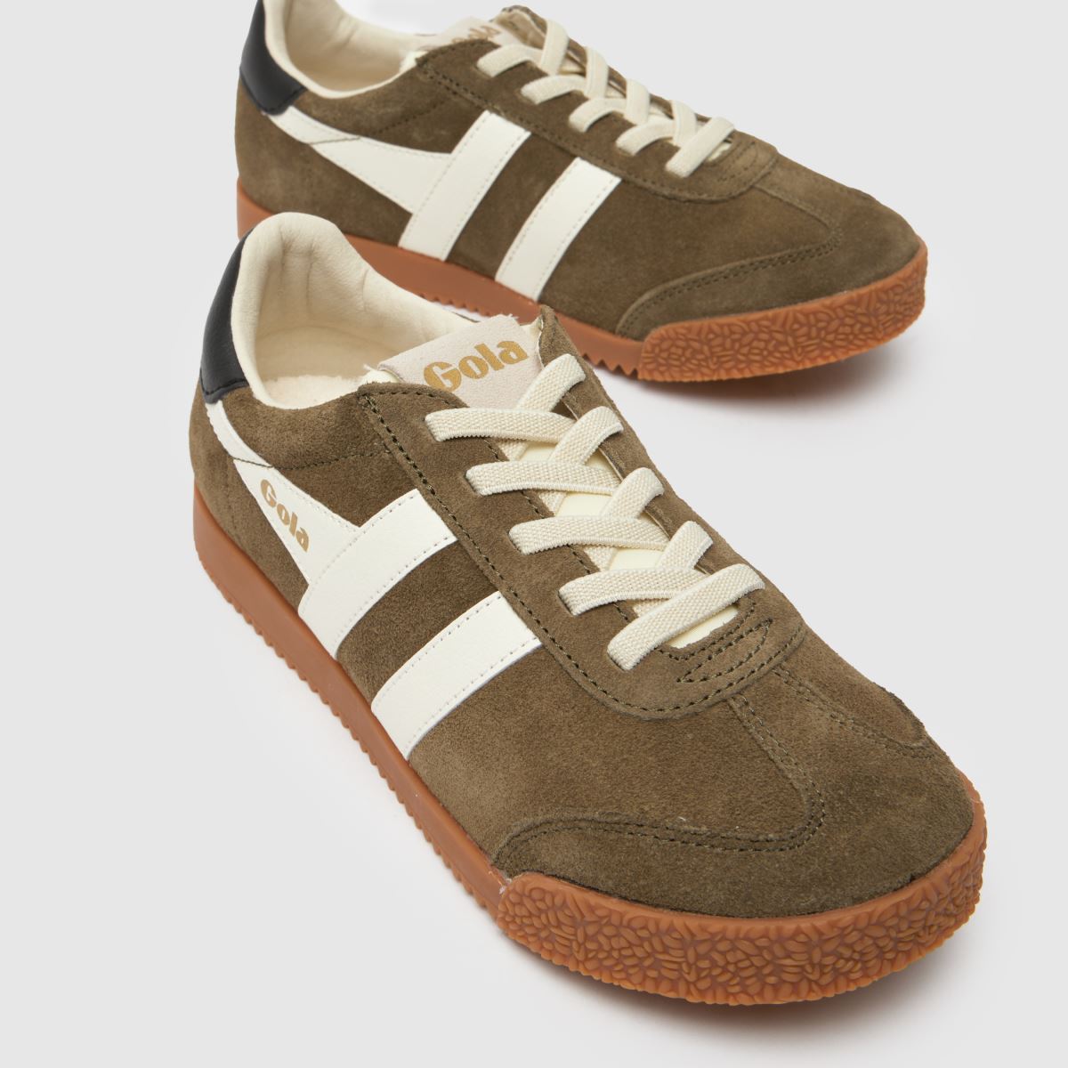 Gola Elan Boys Junior in Khaki Gola Elan 4