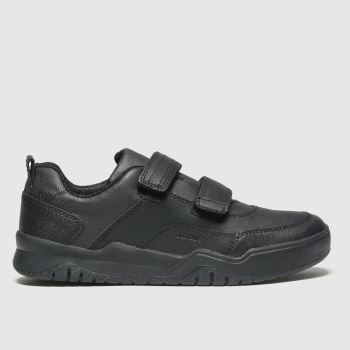 Geox black perth trainers junior Geox black perth trainers junior