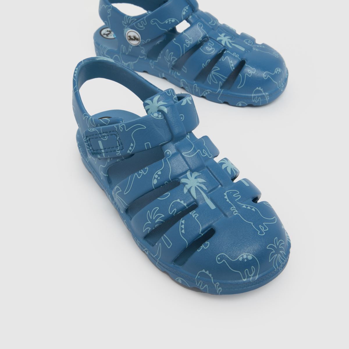 JUJU JELLIES Dino Print Cherub Boys Junior in Blue JUJU JELLIES Dino Print Cherub 4