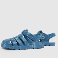 JUJU JELLIES Dino Print Cherub Boys Junior in Blue JUJU JELLIES Dino Print Cherub,4 of 4