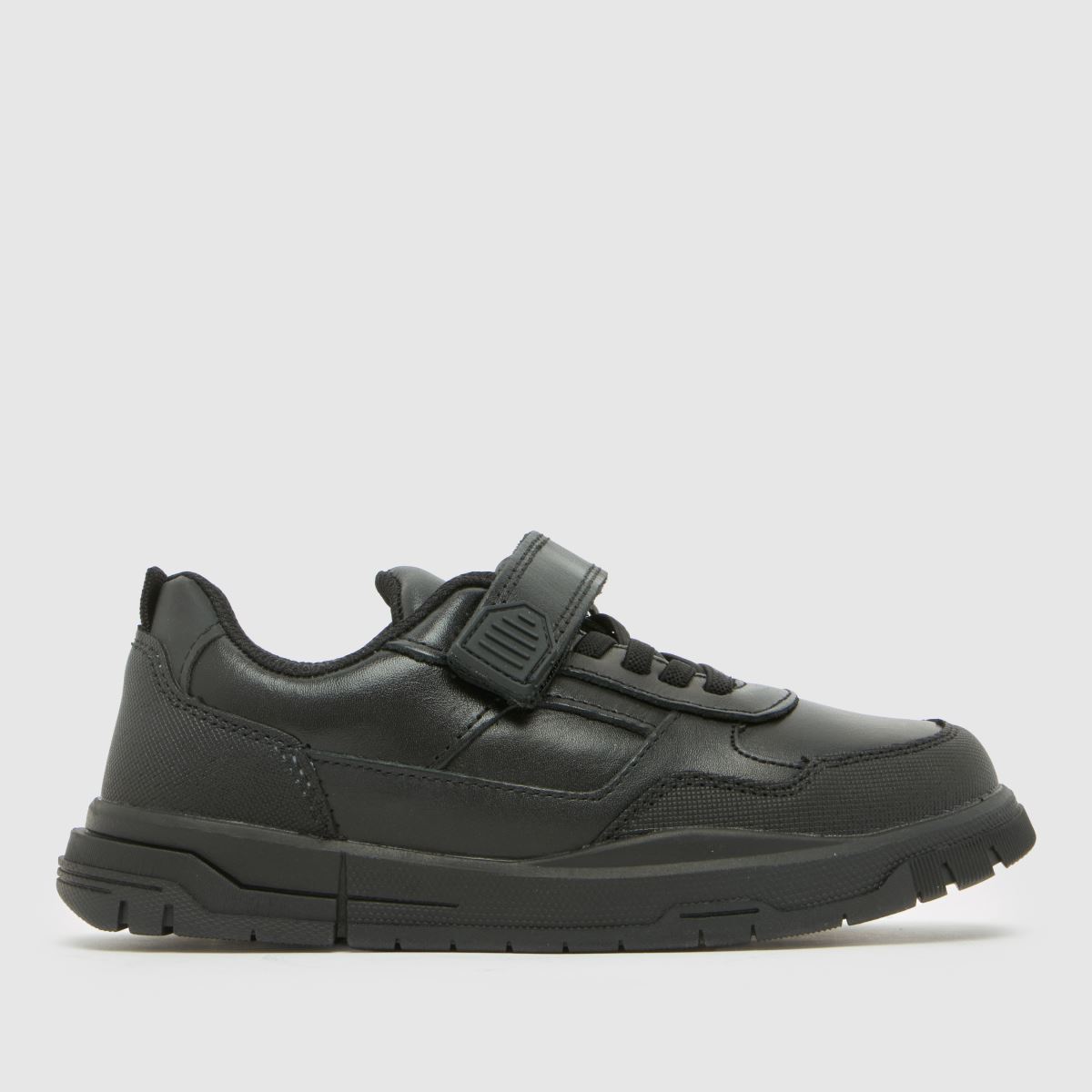 schuh Mountain Leather Boys Junior in Black schuh Mountain Leather