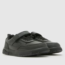schuh Mountain Leather Boys Junior in Black schuh Mountain Leather,2 of 4