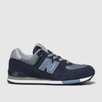 new balance 574 junior blue