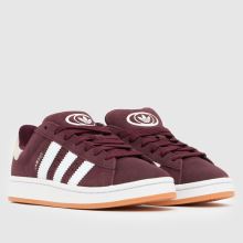 adidas Campus 00s Boys Youth in Burgundy adidas Campus 00s,2 of 4