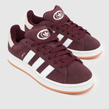 adidas Campus 00s Boys Youth in Burgundy adidas Campus 00s,3 of 4