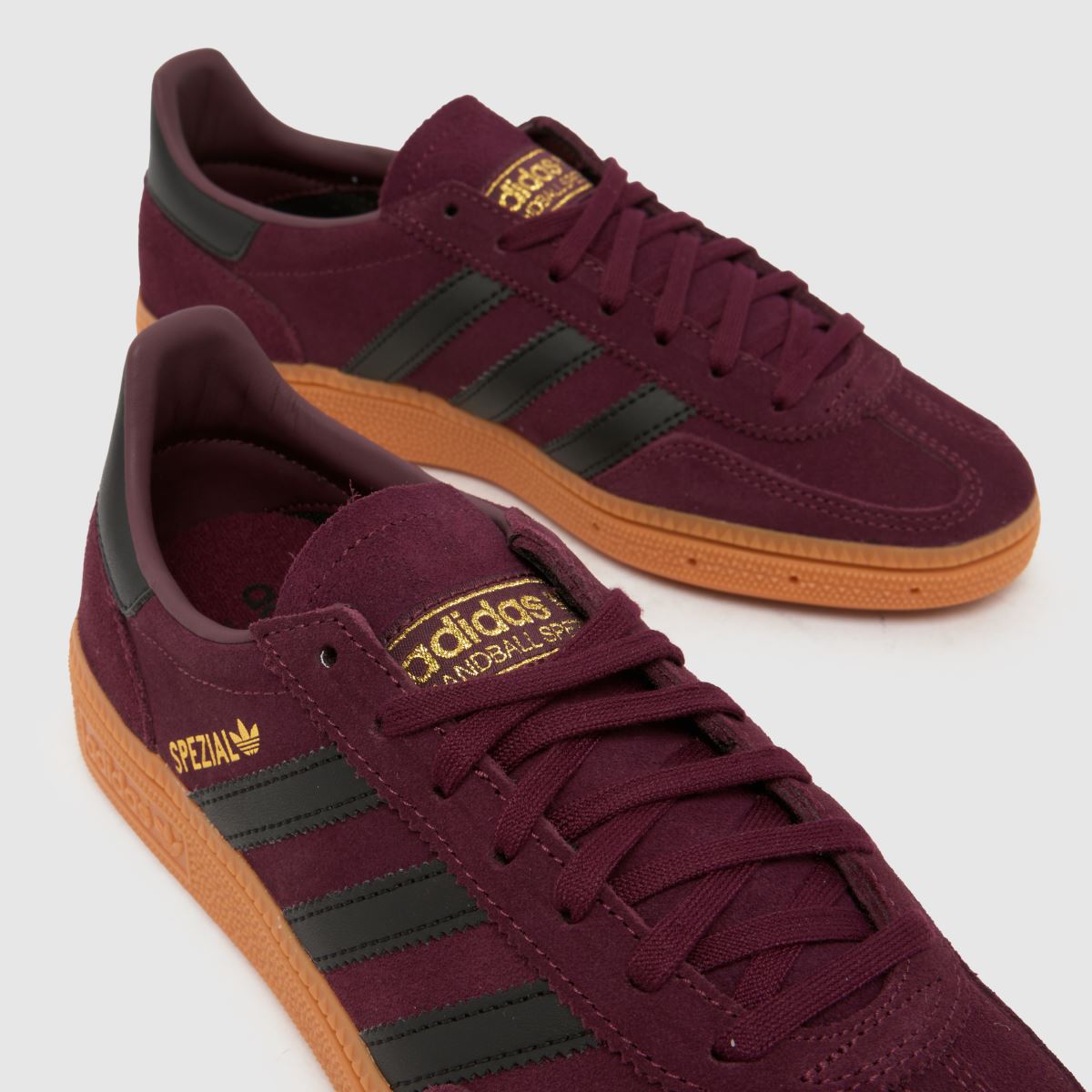 adidas Handball Spezial Boys Youth in Burgundy adidas Handball Spezial 4