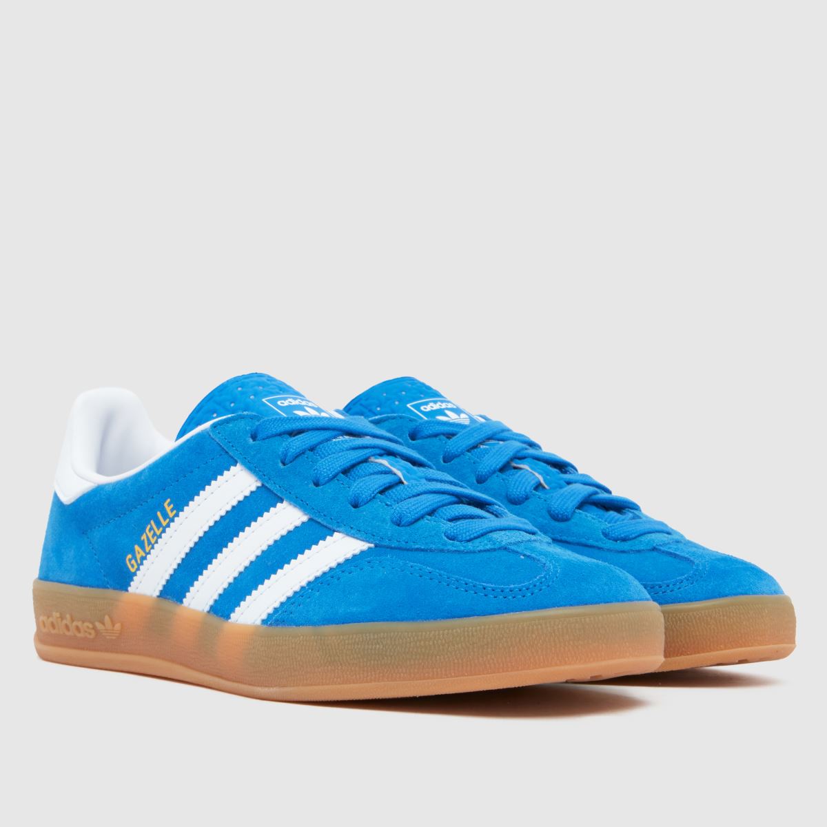 adidas Gazelle Indoors Boys Youth in Blue adidas Gazelle Indoors 1