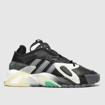 adidas black & white streetball trainers youth adidas black & white streetball trainers youth