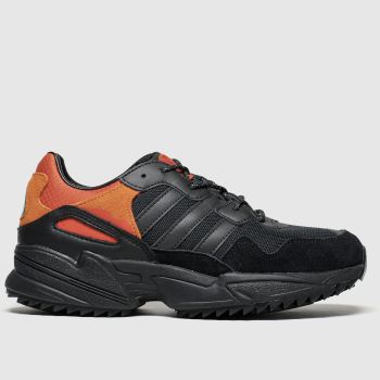 adidas black & orange yung 96 trainers youth adidas black & orange yung 96 trainers youth