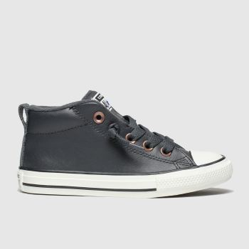converse black all star street red rover trainers youth converse black all star street red rover trainers youth