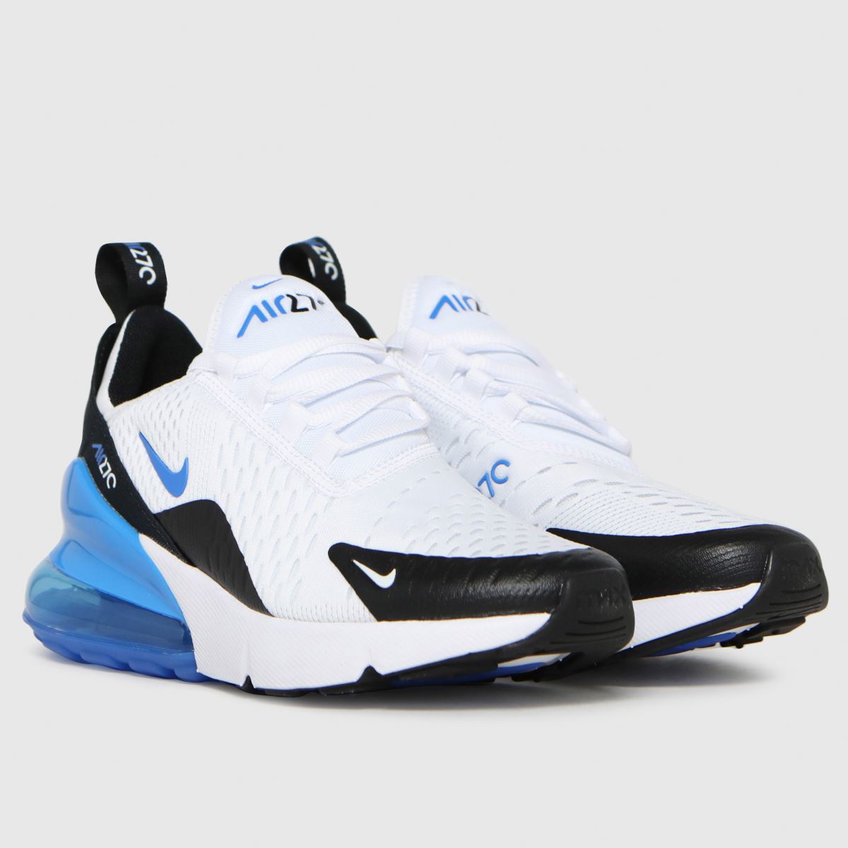 nike air max 270 blue white