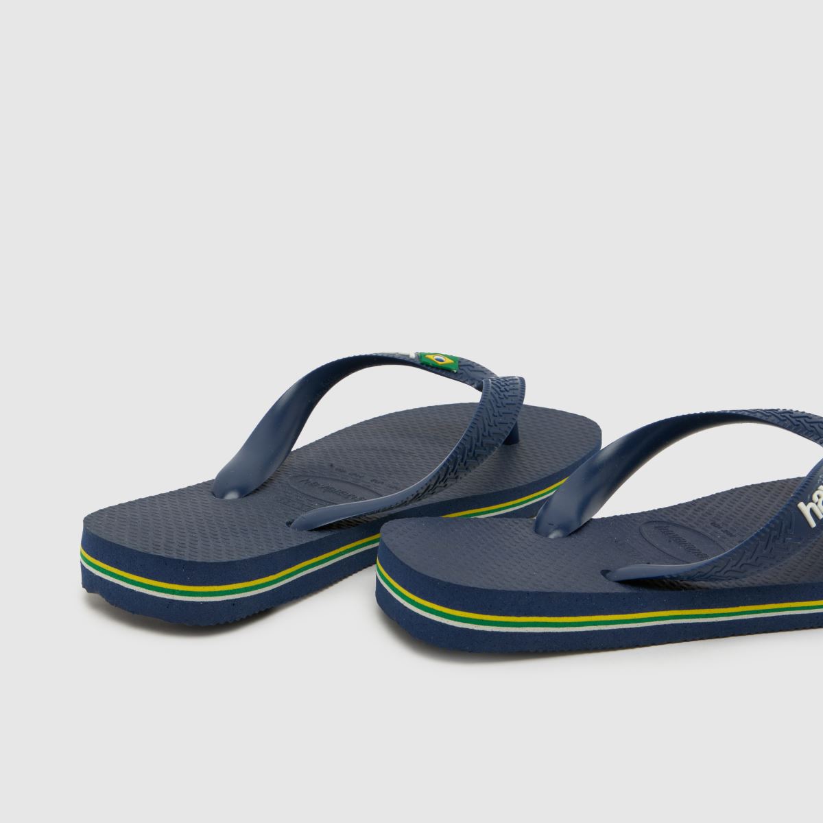 Havaianas Brasil Logo Boys Youth in Navy Havaianas Brasil Logo 7
