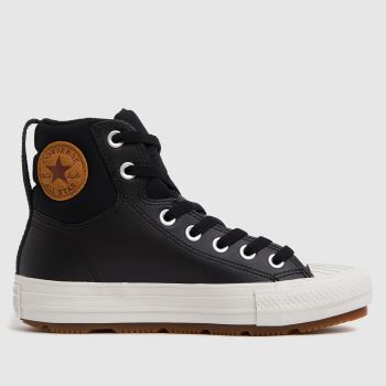 Converse black berkshire boot trainers youth Converse black berkshire boot trainers youth
