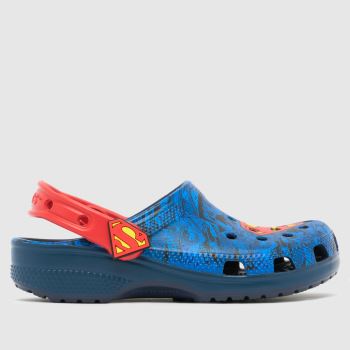Crocs Schwarz-Blau X Superman Clog Jungen Jugendliche