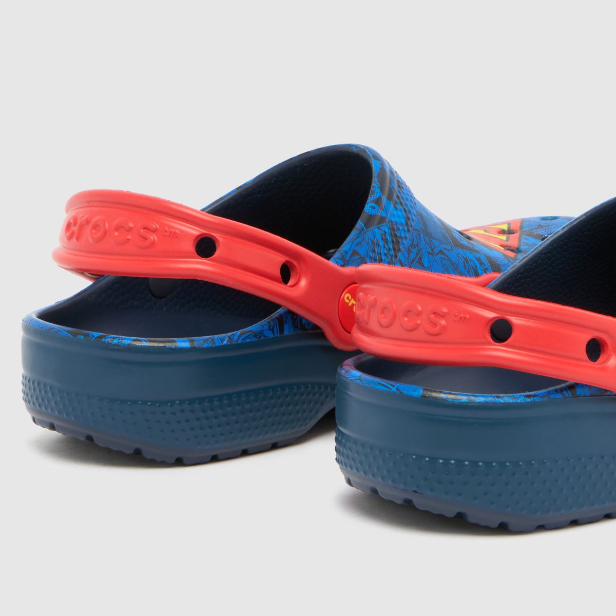 Crocs X Superman Clog Boys Youth in Black and blue Crocs X Superman Clog 7