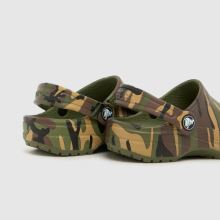 Crocs Classic Clog Boys Youth in Green Multi Crocs Classic Clog,4 of 4