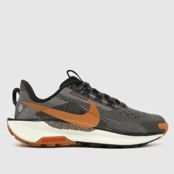 Nike Black Multi Pegasus Trail 5 Boys Youth
