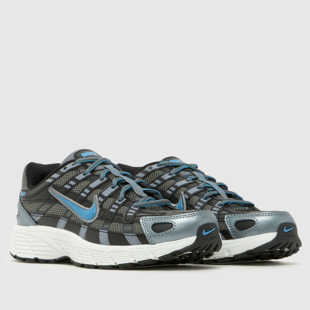 Nike P-6000 Boys Youth in Grey Multi Nike P-6000 1