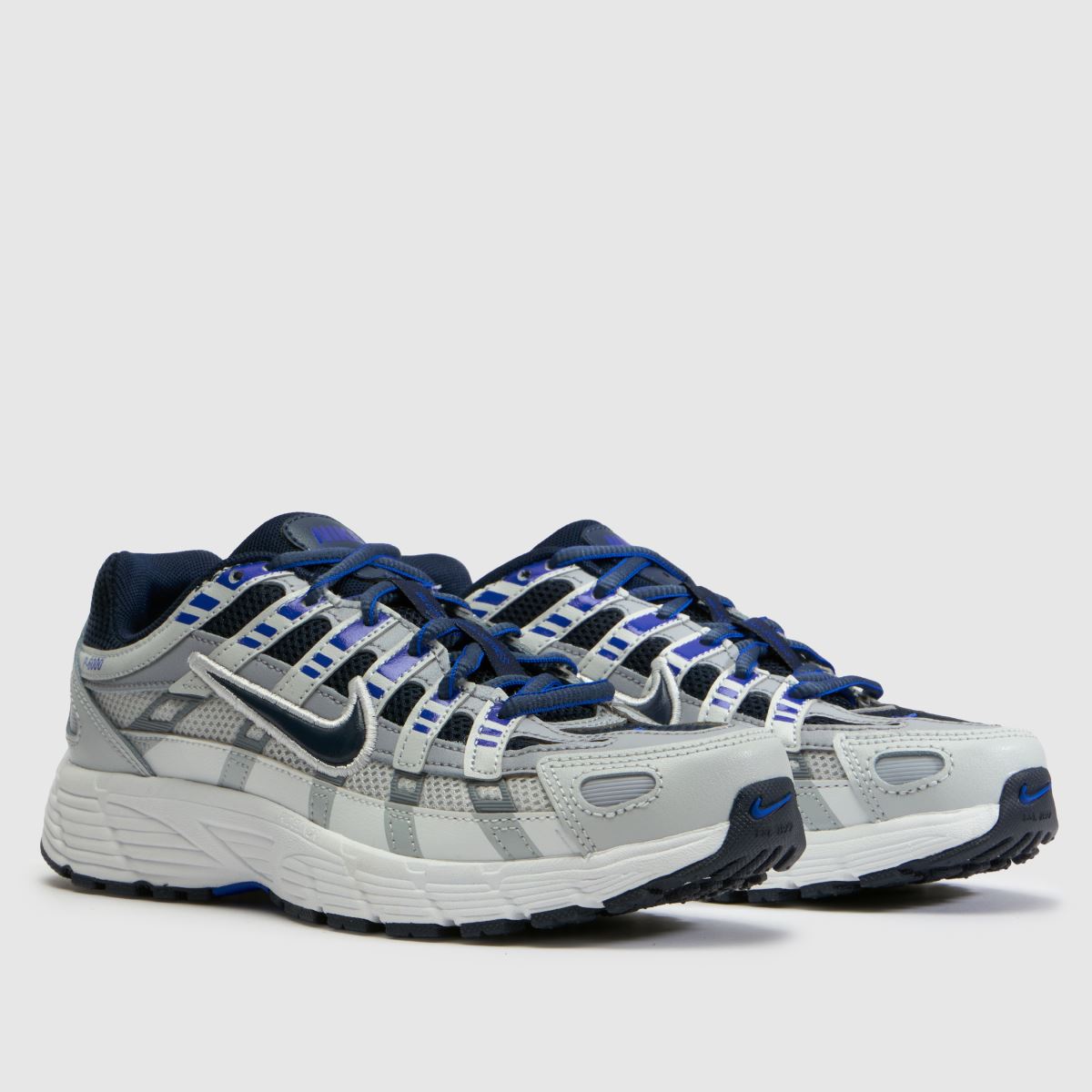 Nike P-6000 Boys Youth in Grey & Navy Nike P-6000 1
