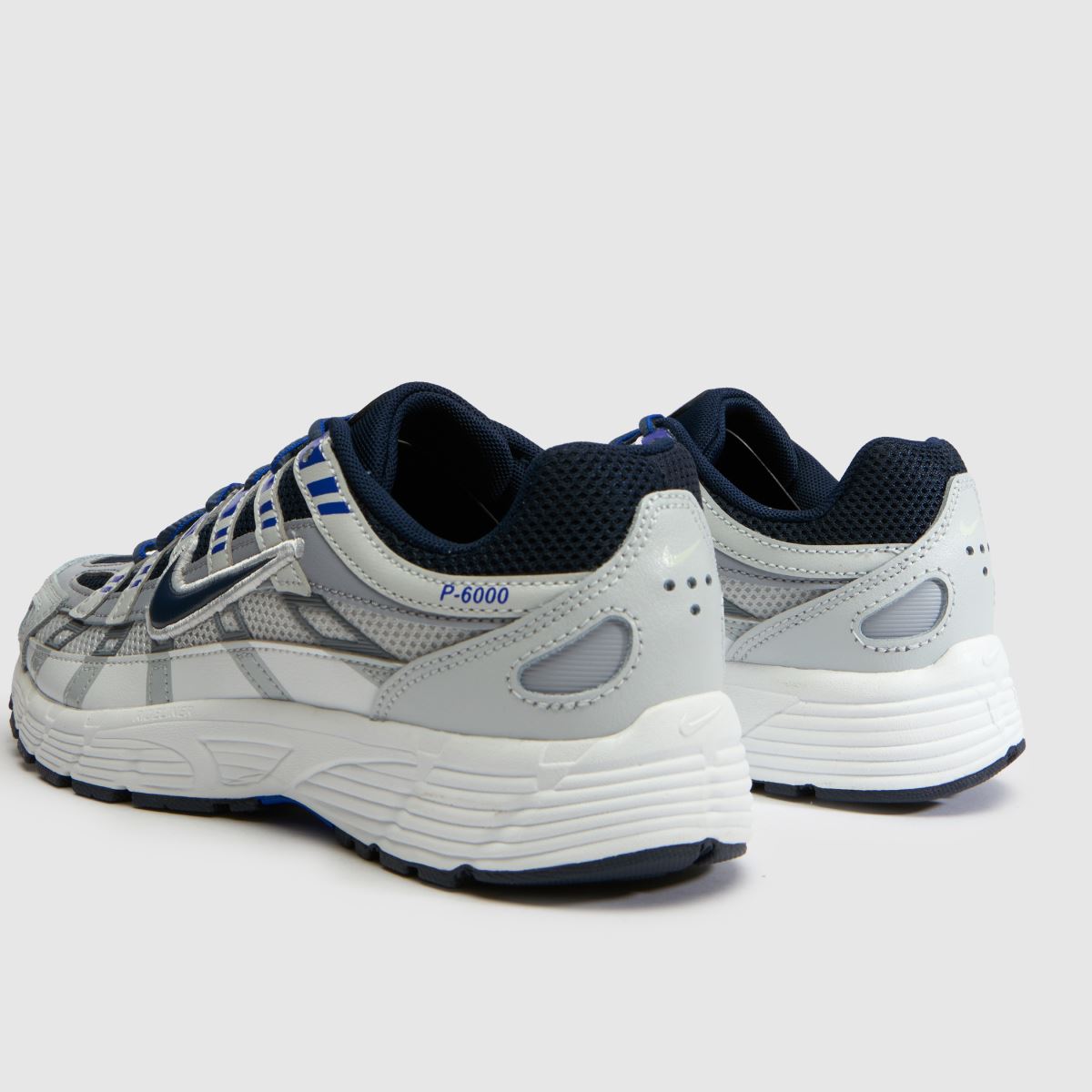 Nike P-6000 Boys Youth in Grey & Navy Nike P-6000 7