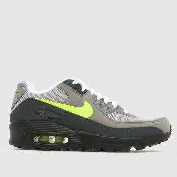 Nike Black Multi Air Max 90 Youth