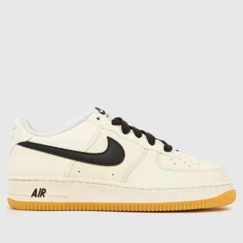 Nike Beige Air Force 1 LV8 Boys Youth